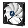 ARCTIC F12 Custodia per computer Ventilatore 12 cm Nero, Bianco