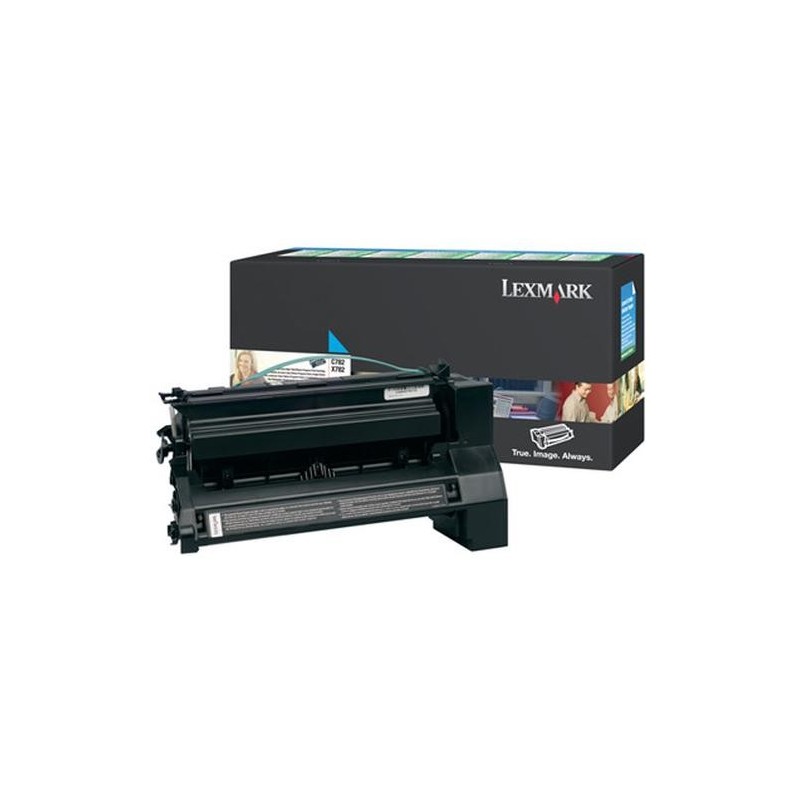 Lexmark C782X1CG cartuccia toner 1 pz Originale Ciano