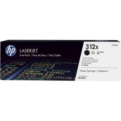 HP Confezione da 2 cartucce Toner originali nero ad alta capacit&agrave; La