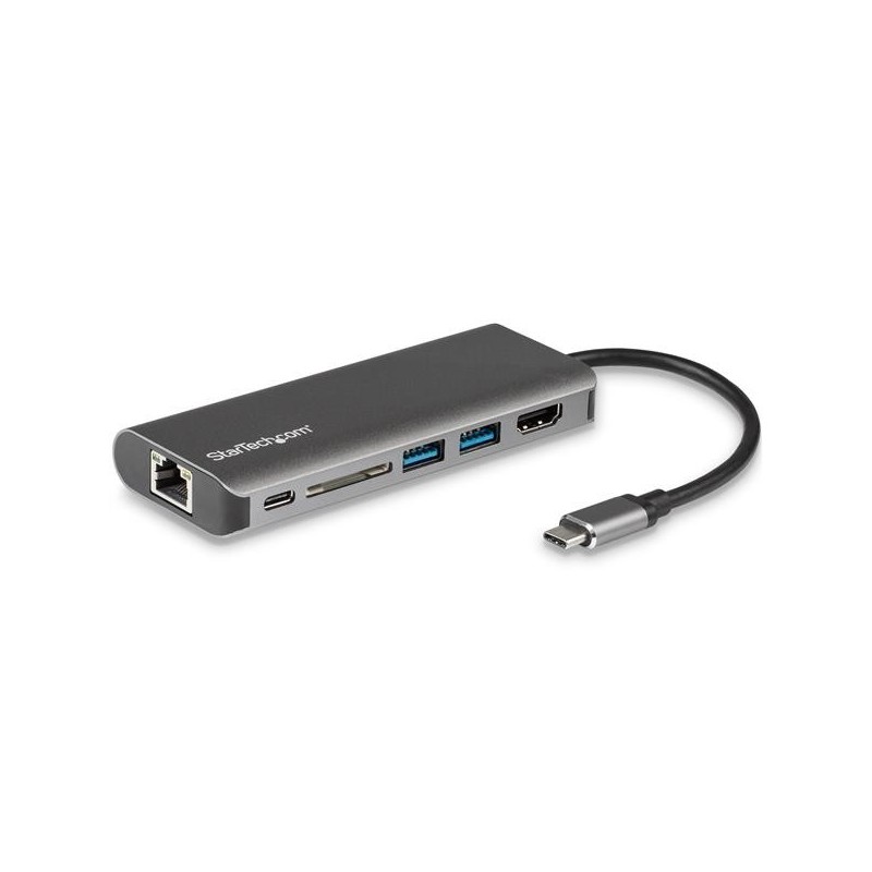 StarTech.com Adattatore Multiporta USB C, Dock USB-C Portatile con HD