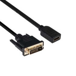 CLUB3D DVI to HDMI 1.4 Cable M/F 2m/6.56ft Bidirectional