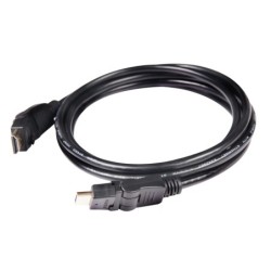 CLUB3D HDMI 2.0 4K60Hz UHD 360 Degree Rotary cable 2m/6.74ft