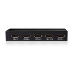 CLUB3D HDMI&trade; 4K@60Hz UHD Splitter AC Power 4 ports