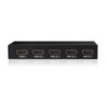 CLUB3D HDMI&trade; 4K@60Hz UHD Splitter AC Power 4 ports