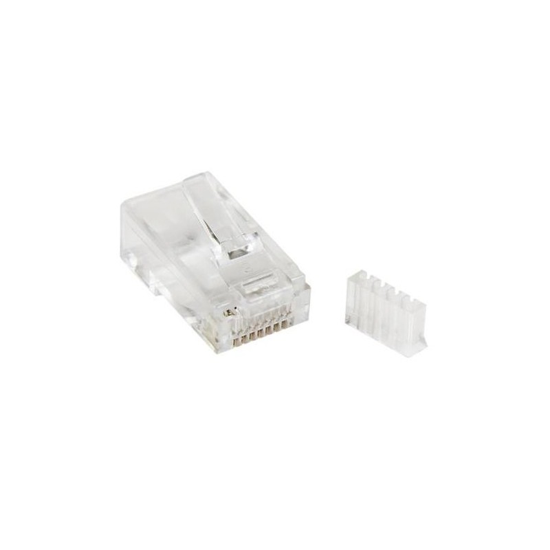 StarTech.com Connettore modulare RJ45 CAT6 per cavo solido - Confezio