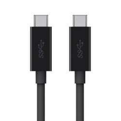 Belkin F2CU049bt2M-BLK cavo USB 2 m USB 3.2 Gen 1 (3.1 Gen 1) USB C N