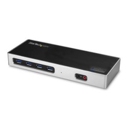 StarTech.com Dock USB-C e USB-A - Dock doppio monitor DisplayPort + H