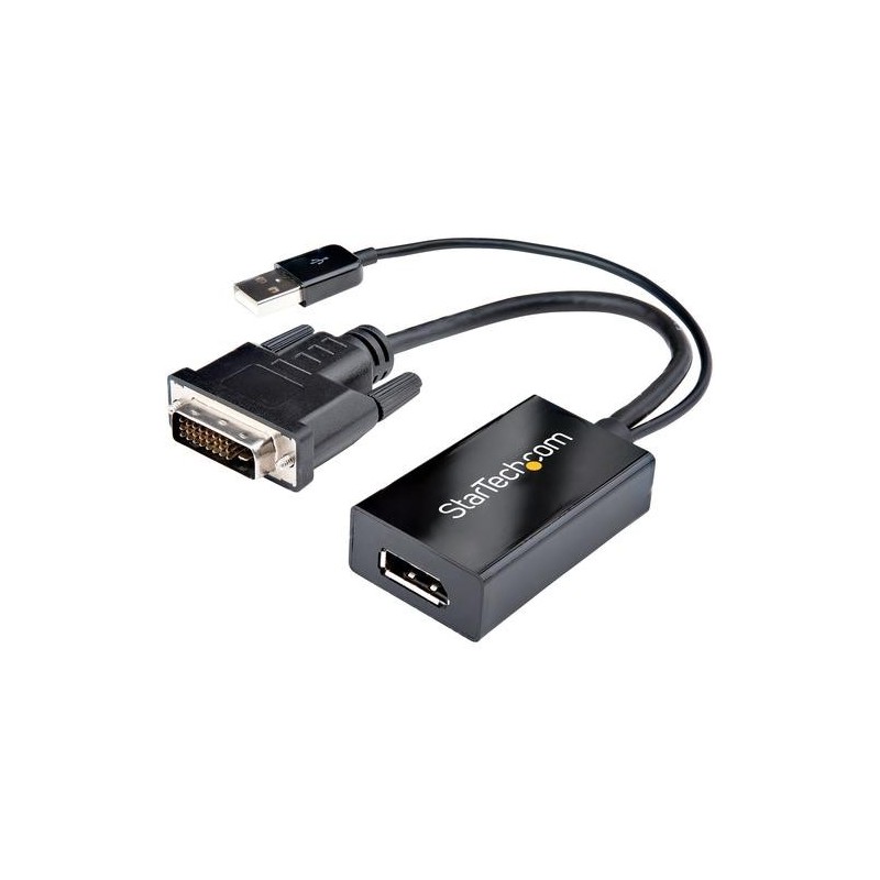 StarTech.com Adattatore DVI a DisplayPort alimentato via USB - 1920x1