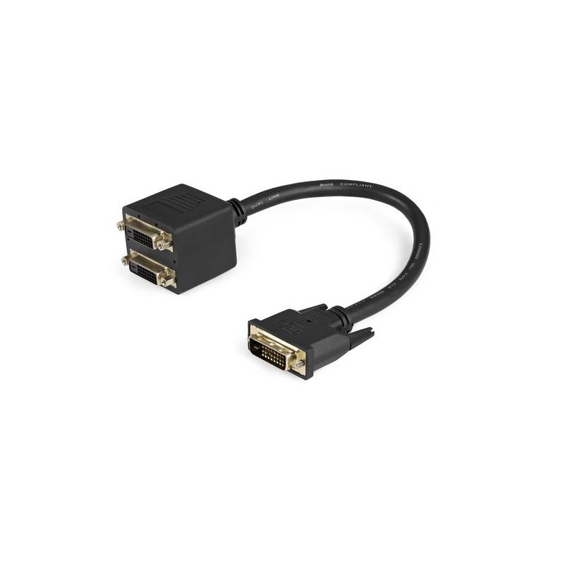 StarTech.com Cavo splitter video digitale DVI-D a 2 DVI-D da 30 cm - 