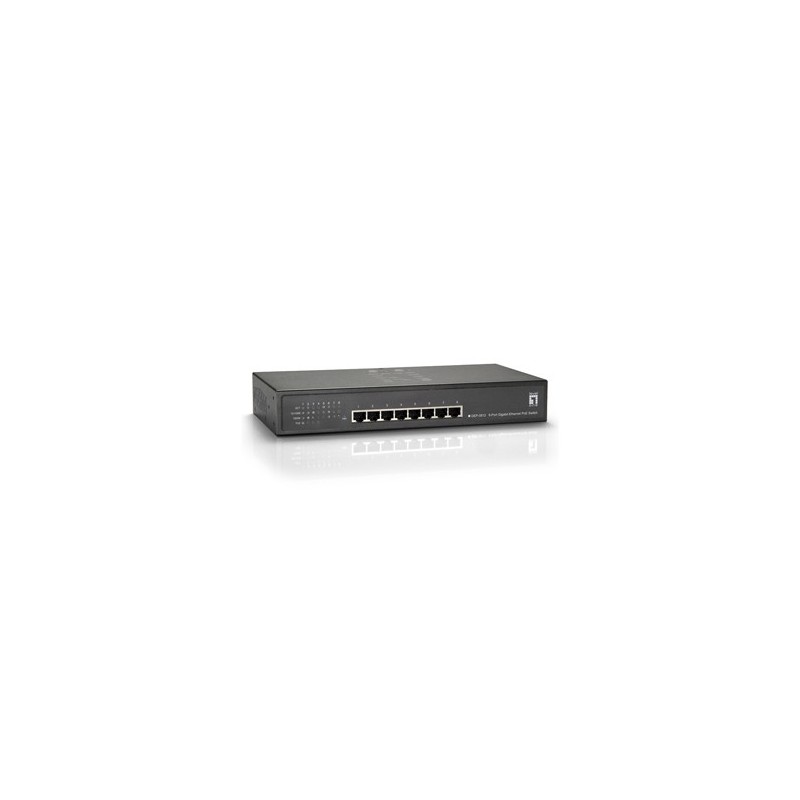 LevelOne GEP-0812 switch di rete Non gestito L2 Gigabit Ethernet (10/