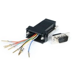 StarTech.com Adattatore modulare da DB9 a RJ45 - M/F