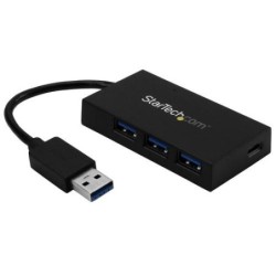 StarTech.com Hub USB 3.0 a 4 Porte - Hub USB Type-A con 1x USB-C e 3x