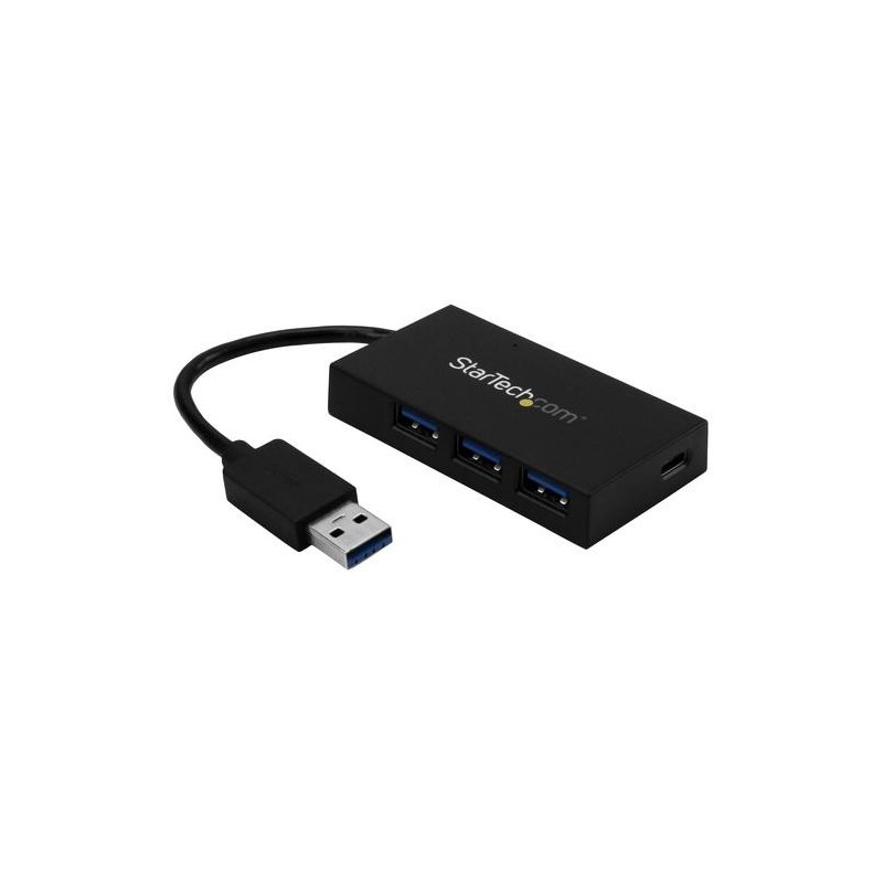 StarTech.com Hub USB 3.0 a 4 Porte - Hub USB Type-A con 1x USB-C e 3x