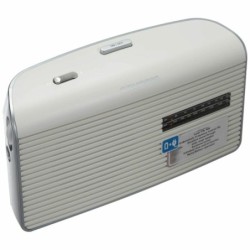 Grundig Music 60 Personale Analogico Argento, Bianco