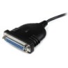 Cavo adattatore stampante usb a parallela db25 - 1,80 m - m/f