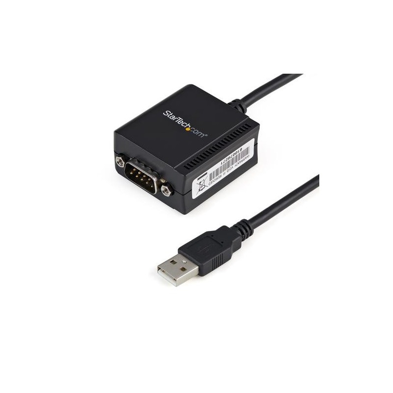 StarTech.com Cavo adattatore RS-232 USB FTDI a seriale 1 porta, con i