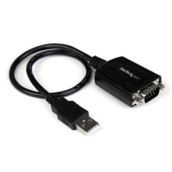 StarTech.com Cavo adattatore DB9 USB a seriale RS-232 30 cm, con inte