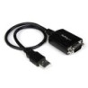 StarTech.com Cavo adattatore DB9 USB a seriale RS-232 30 cm, con inte