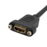 Cavo hdmi standard per montaggio a pannello da 91 cm - f/m