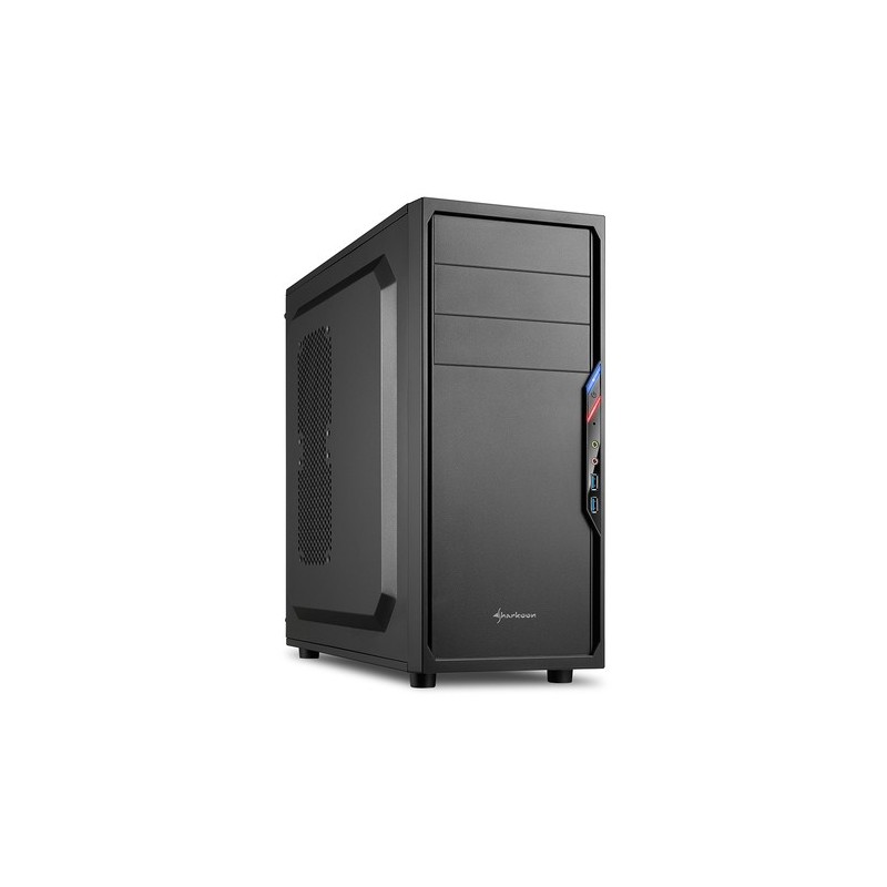 Sharkoon VS4-V Midi Tower Nero VS4-V ATX PC CASE - FRONT-I/O2X USB3