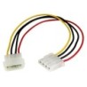 StarTech.com Cavo di estensione di alimentazione LP4 Molex da 30 cm M/F