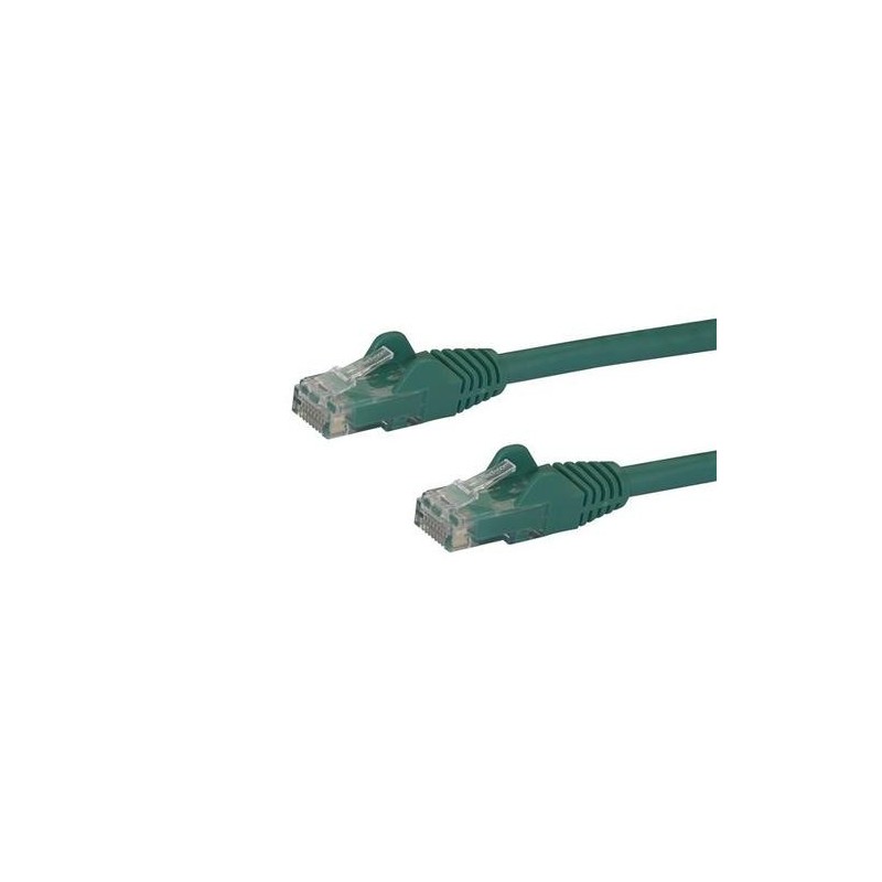 StarTech.com N6PATC10MGN cavo di rete Verde 10 m Cat6 U/UTP (UTP)