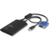 StarTech.com Adattatore Crash Cart per console portatile KVM a USB 2.