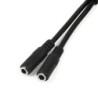 StarTech.com Cavo Sdoppiatore per Cuffie 3.5mm - Adattatore per Auric