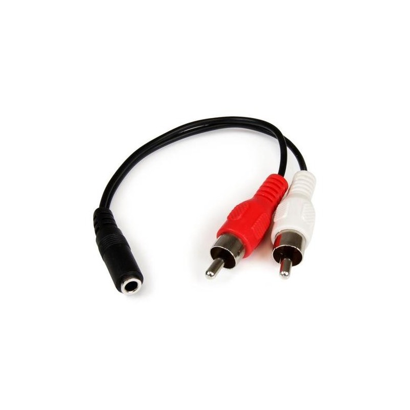 StarTech.com Cavo Adattatore Audio Stereo con presa mini Jack Femmina