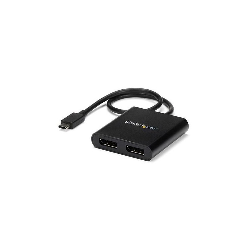 StarTech.com MSTCDP122DP adattatore grafico USB 3840 x 2160 Pixel Nero