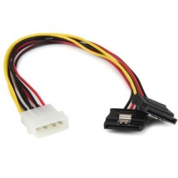 StarTech.com Adattatore splitter cavo di alimentazione Y LP4 a 2 SATA