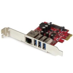 StarTech.com Scheda Espansione PCI Express USB 3.0 a 3 porte con UASP