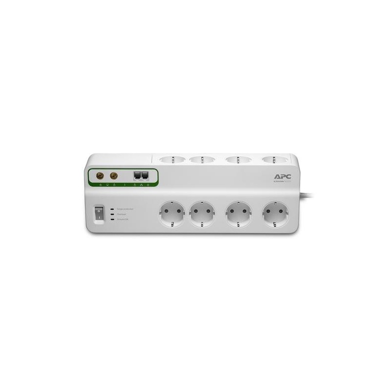 APC PMF83VT-GR protezione da sovraccarico Bianco 8 presa(e) AC 230 V 