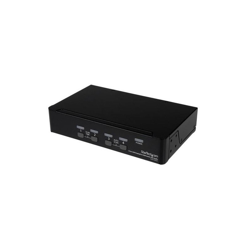 StarTech.com Switch KVM DisplayPort USB a 4 porte con audio