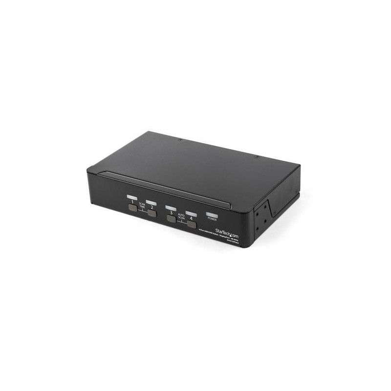 StarTech.com Switch KVM DisplayPort a 4 porte - 4K 60Hz - Schermo sin