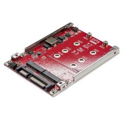 Adattatore per 2 Dischi SSD M.2 a SATA per alloggio da 2,5&quot; - RAID