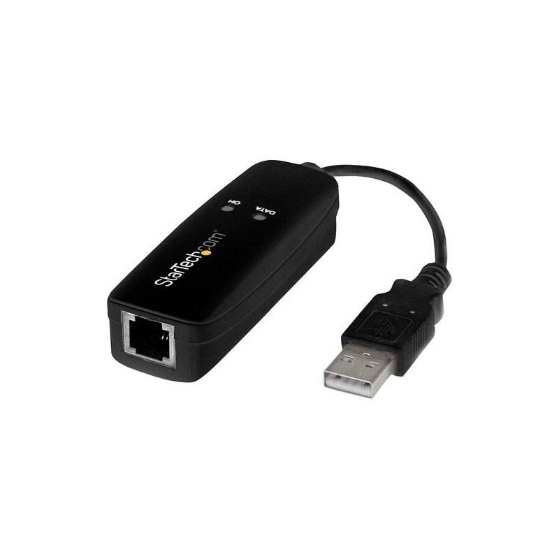 StarTech.com Modem Fax USB 2.0 - Modeme sterno da 56K per V.92 - Mode