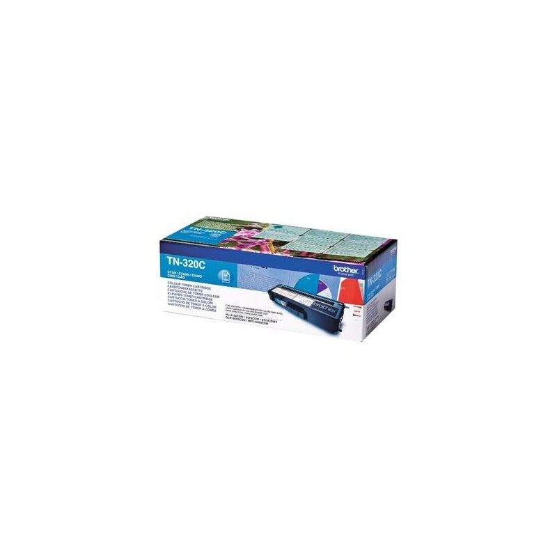 Brother TN-320C cartuccia toner 1 pz Originale Ciano