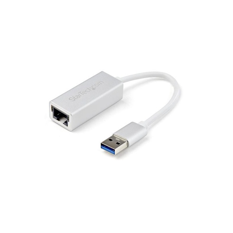 StarTech.com Adattatore di rete USB 3.0 a Ethernet Gigabit - Argento