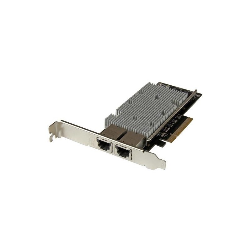 StarTech.com Scheda di rete PCI Express a 2 porte 10 Gbase-T Ethernet