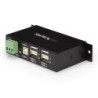 StarTech.com HUB USB 2.0 Industriale in metallo a 4 porte con protezi