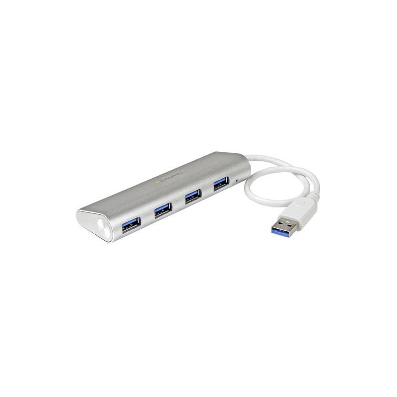 StarTech.com Hub USB 3.0 a 4 porte compatto e portatile con cavo inte