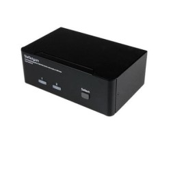 StarTech.com Switch KVM USB doppio DisplayPort 2 porte con audio e hu