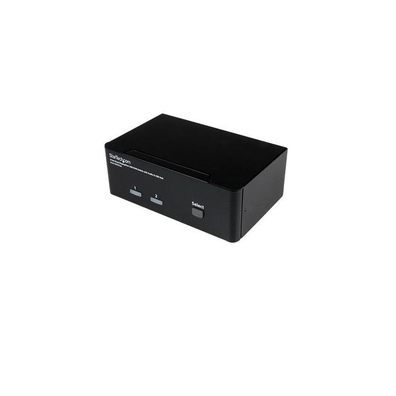 StarTech.com Switch KVM USB doppio DisplayPort 2 porte con audio e hu