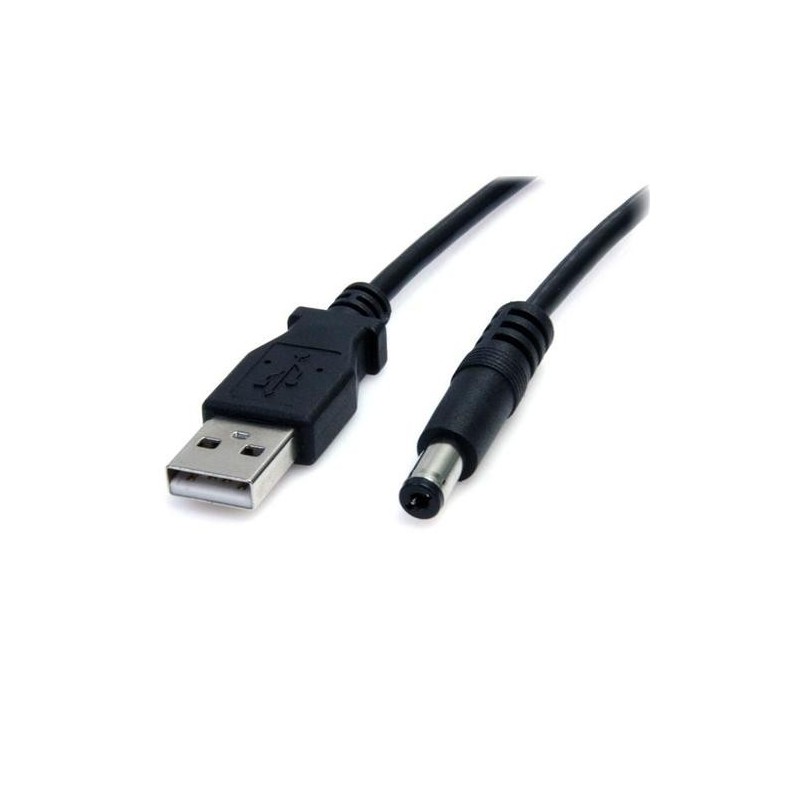 StarTech.com Cavo a barilotto USB a tipo M 2 m - Cavo CC USB a 5,5 mm