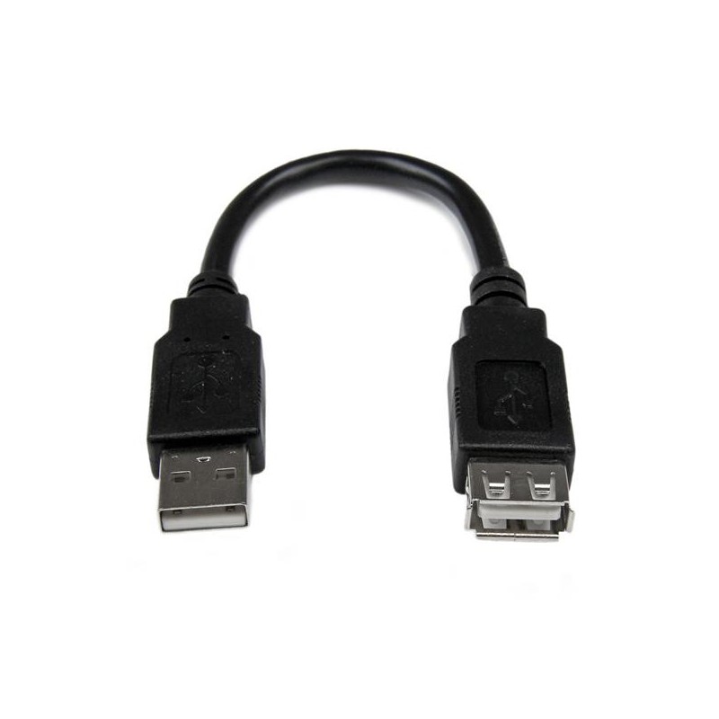 Cavo adattatore di prolunga usb 2.0 da 15 cm a ad a - m/f