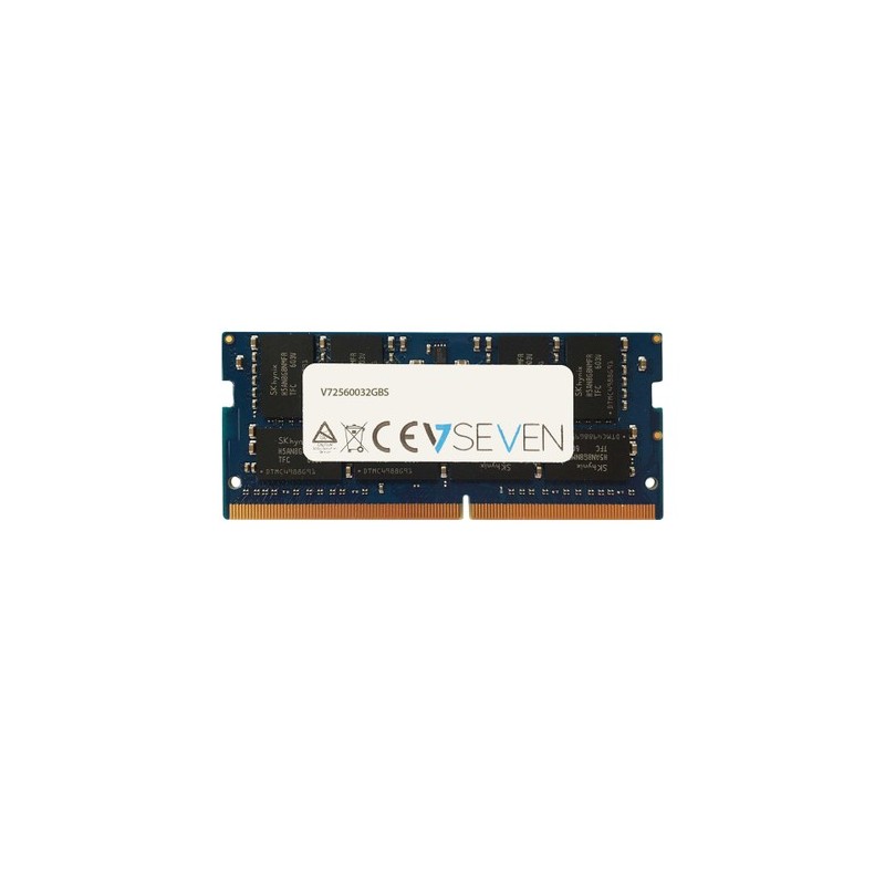 V7 V72560032GBS memoria 32 GB 1 x 32 GB DDR4 3200 MHz