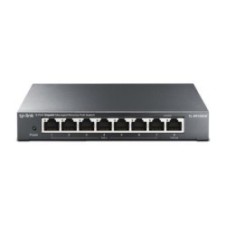 TP-LINK [TL-RP108GE] 8-Port Gigabit Managed Reverse PoE Switch, 7 PoE