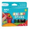 Appli Color Sicks Solid Temper - Confezione da 6 unit&agrave; da 10 g - fin