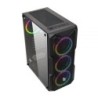 CASE MID-TOWER NO PSU SMASH S1 BLK 1USB3 2USB2 VETRO TEMPERATO RGB FAN